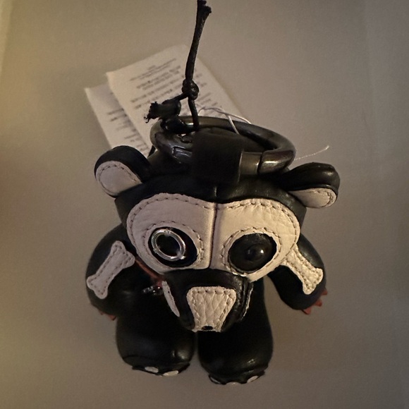Coach Halloween Skeleton Bear Bag Charm - Picture 4 of 9